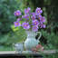 Bleuet décoratif en soie Audet (paquet de 1 branche)-101548677-101548674