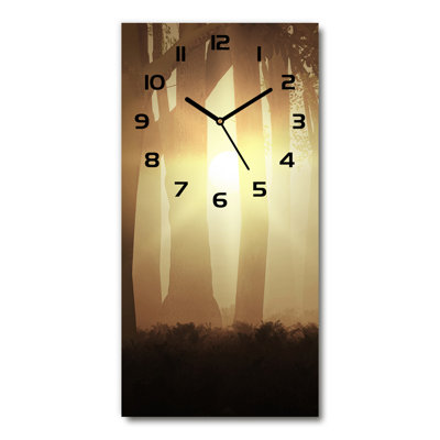 Iraima Glass Wall Clock