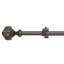 Tringle à rideaux simple métallique 1 po-685706774