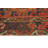 One-of-a-Kind 3'3 x 10'7 New Age Runner Wool Area Rug in Navy and Orange