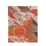 Hand Knotted Wool Geometric Area Rug