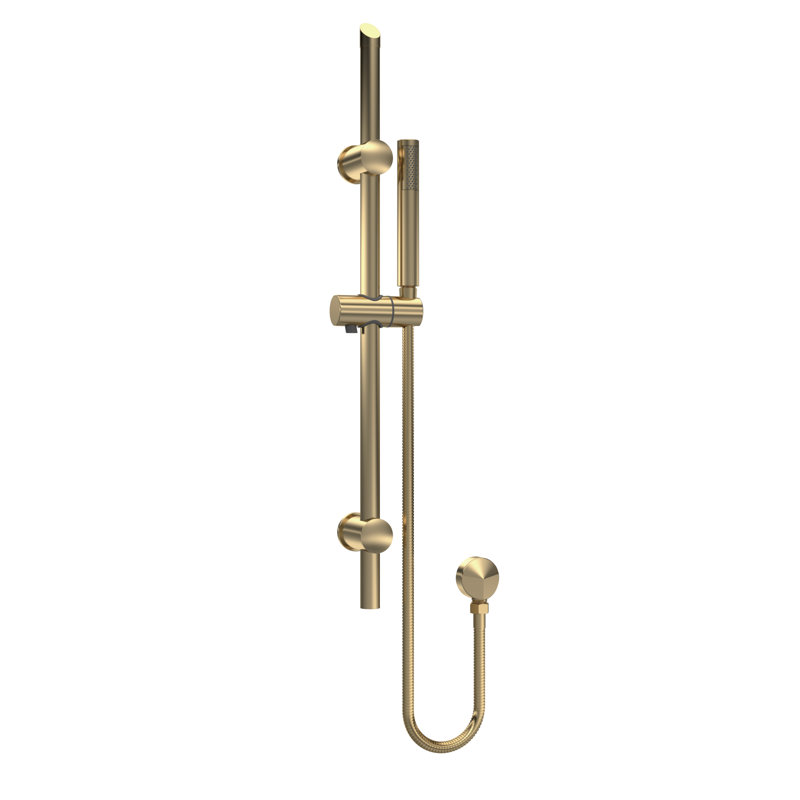Mixer Shower with Handheld Shower Head, Brushed Brass