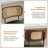 Adjustable Height 360° Swivel Bar Stools With Rattan Backrest-501981493