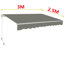 Dakota Fields Fabric Cover Retractable Patio Awning-1386317237-1409678916
