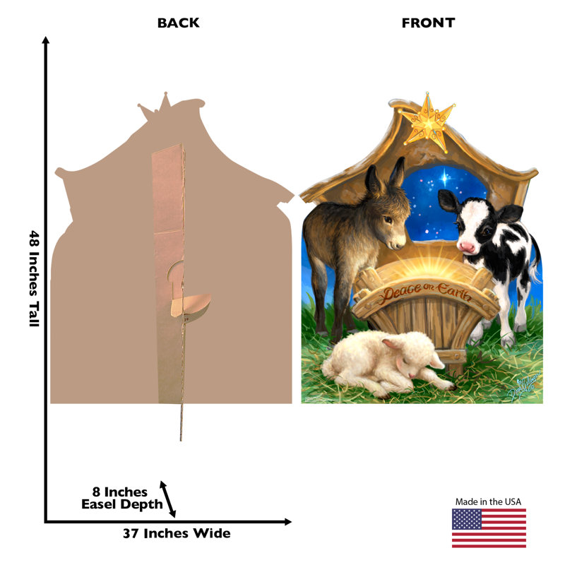 48'' Animals Cardboard Standup