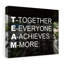 Together Everyone Achieves More - Wrapped Canvas Print-1616333544