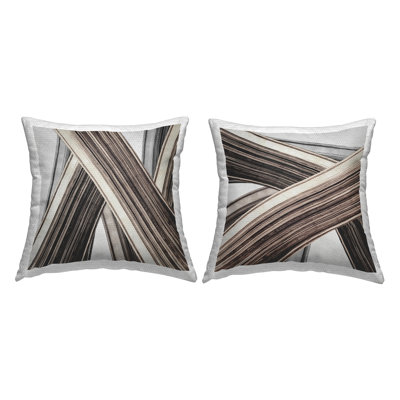 Coussin décoratif à motif abstrait