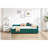 Modern Velvet Upholstered Beds With Trundle, Elegant Design For Home