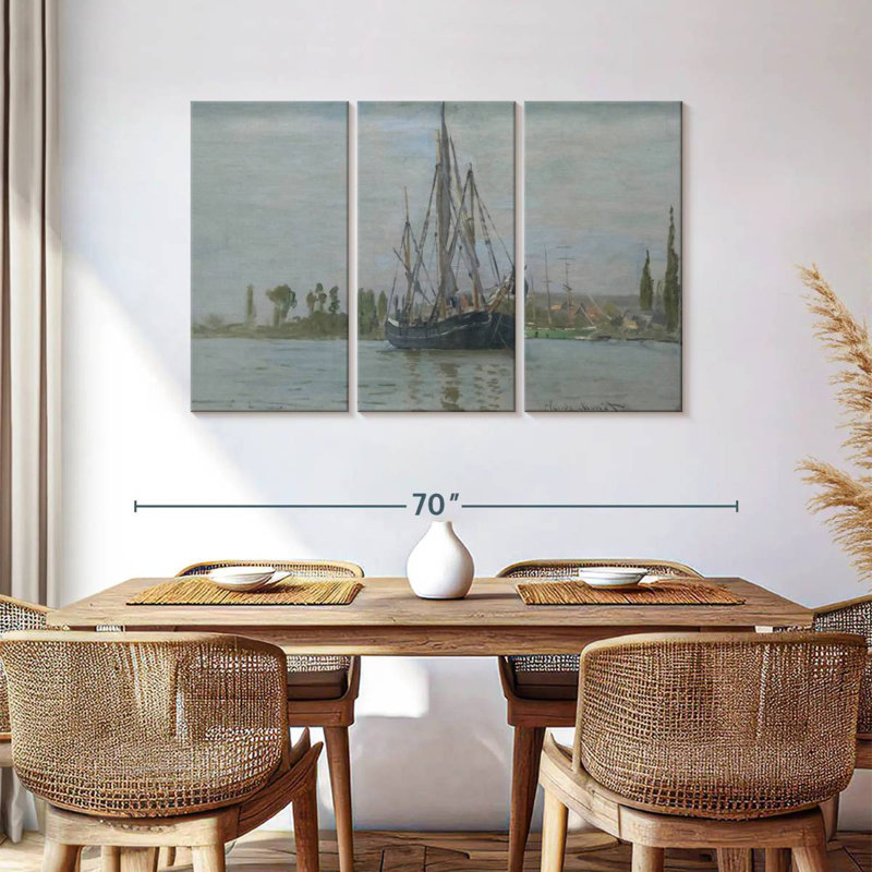 Mehar Anchored Chasse-Maree, 36" H x 57" W