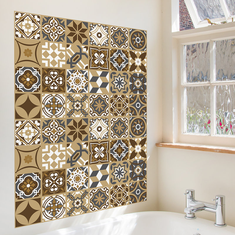 Ahoskie Abstract Tile Decal