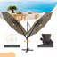 Destinnie 120'' Lighted Cantilever Umbrella-615049802