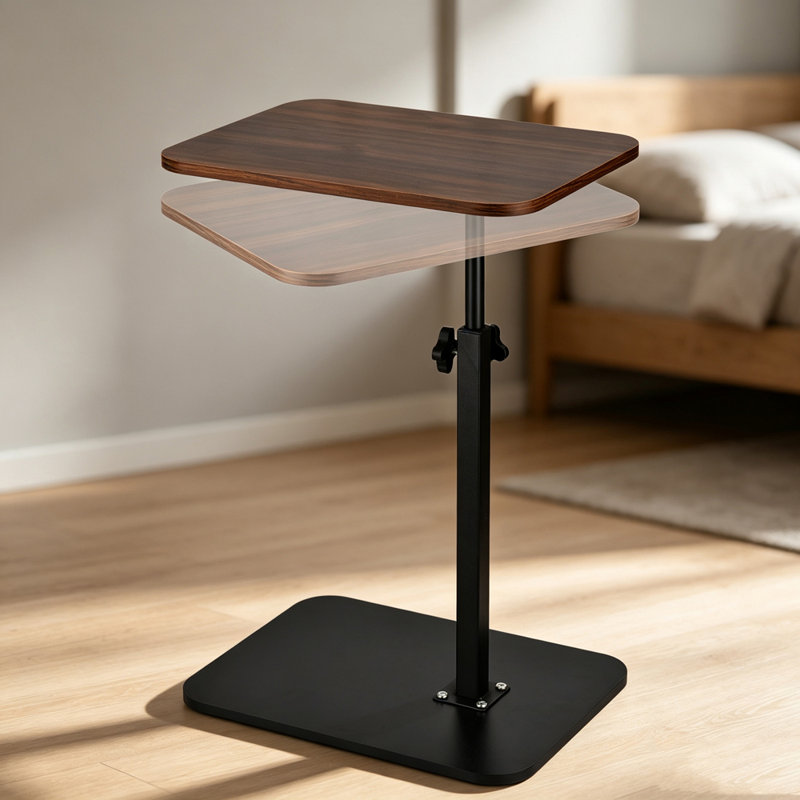 Table d'appoint en forme de C