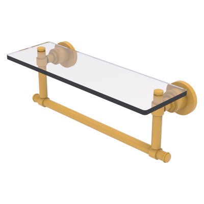 Washington Square Floating Shelf with Towel Bar