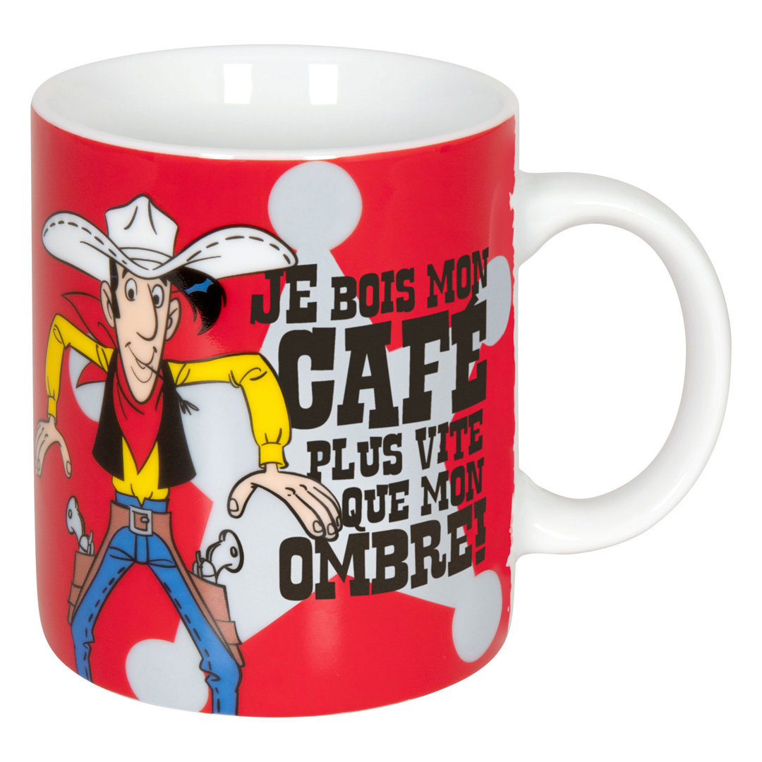 Becher Lucky Luke - Je bois mon café