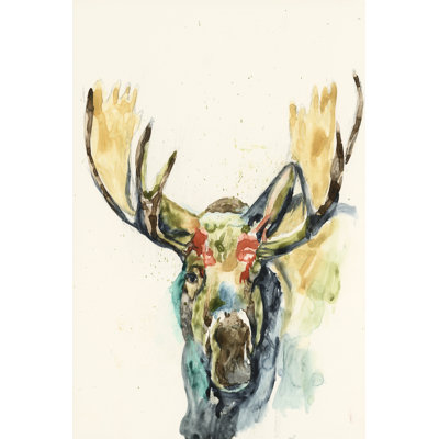Hi Fi Wildlife I by Jennifer Goldberger - Wrapped Canvas Print