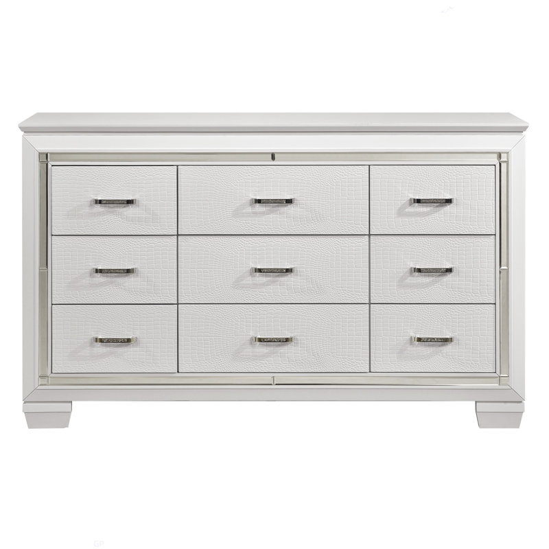 Commode de style audacieux 9 tiroirs