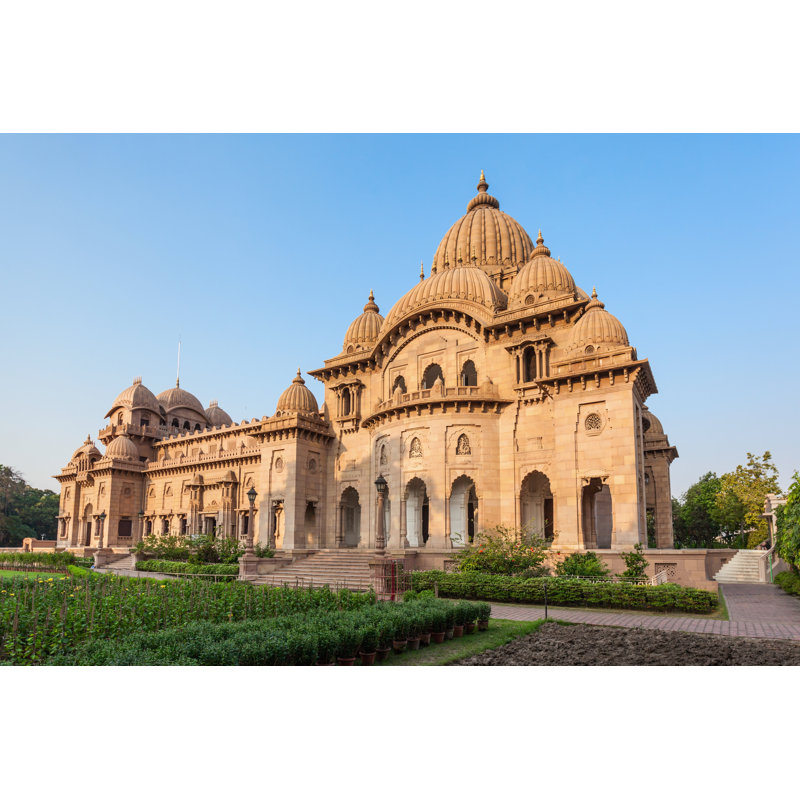 Mohtad Belur Math, Kolkata sur toile par Saiko3P, photographie, H 24 po x l 36 po x P 1,25 po