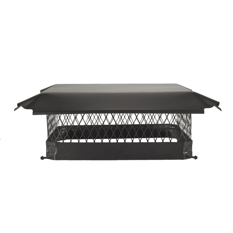 Ensemble de ventilation en acier Harriette, 15 po x 15 po