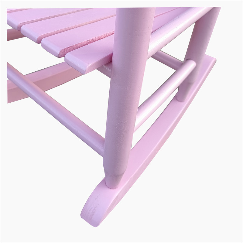 Chaise berçante intérieure ou extérieure, Rose