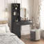 Bureau à cheveux moderne et simple, rangement multicouche, grand espace de rangement-814218493
