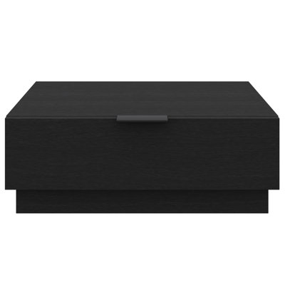 Table de chevet noire Satori, ensemble de 2