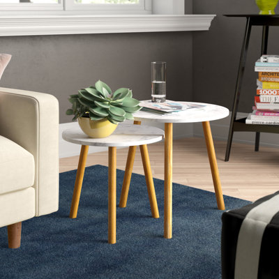 Dankert Top Nesting Tables End Table