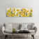 Floating Yellow Flowers I by Silvia Vassileva - Wrapped Canvas Panoramic Painting