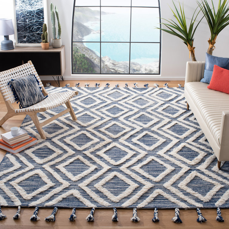 Tapis en laine touffeté à la main Alimatou