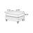 Dinie Faux Leather Ottoman-1954016004