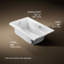 Mariposa 60" x 36" Air Acrylic Bathtub-44902011-101384853
