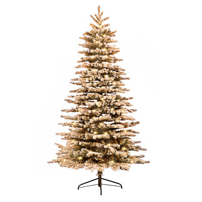 Arbre de Noël artificiel pin de montagne pré-éclairé