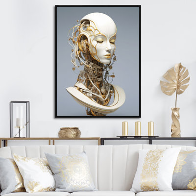 «Femelle Robot I» sur toile