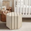 Repose-pieds hexagonal d'appoint Accent