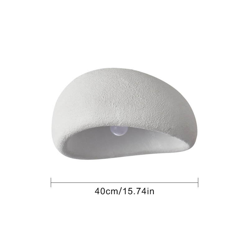 Mehan Plastic Flush Mount, 11.81" H x 19.68" W x 19.68" D