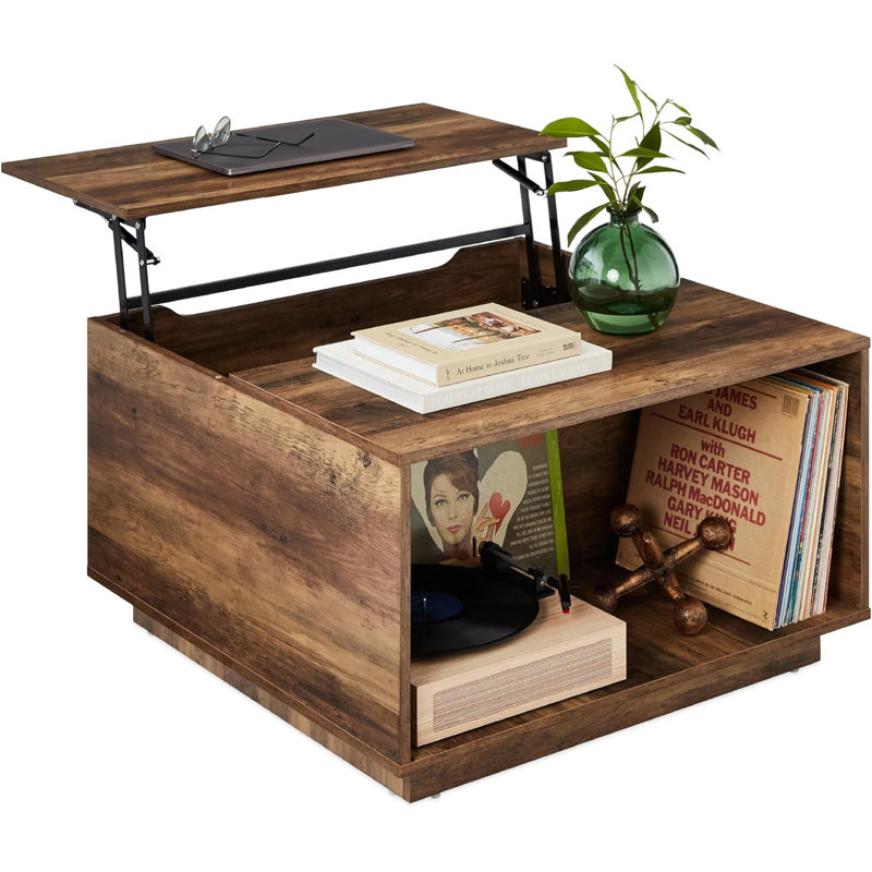 Table basse Shaundrelle, Brun