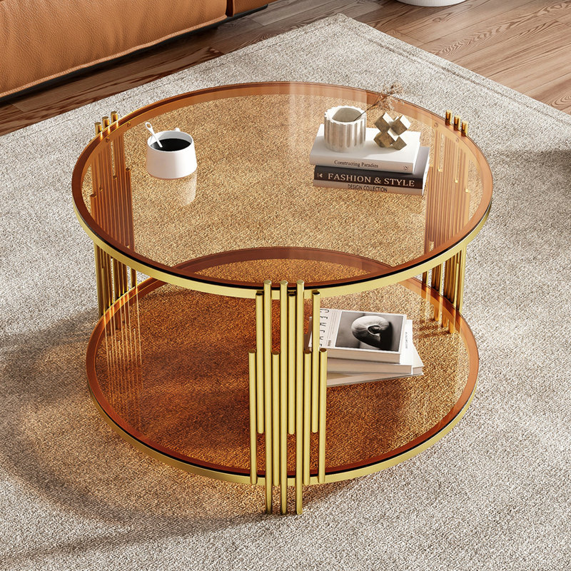 Table basse Modern, Brun