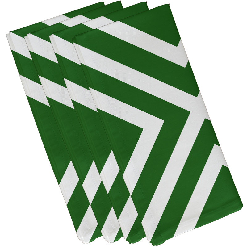 Valen Napkins, 18"W x 18"L, Leaf Green