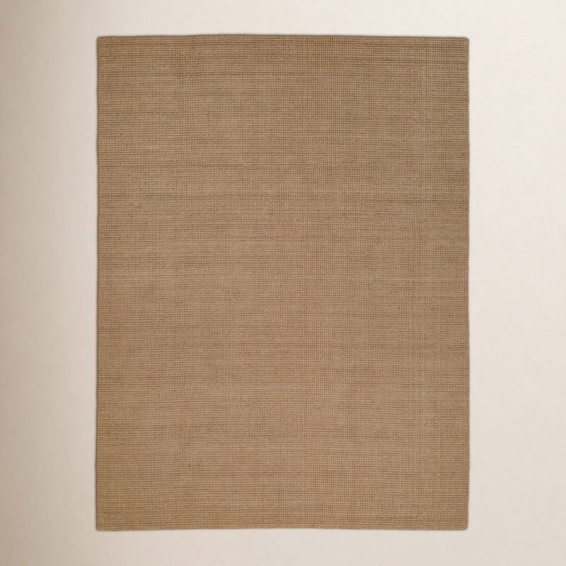 Guthrie Novi Hand-Loomed Wool Solid Area Rug, Rectangle 2' x 3', Sand