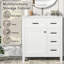 Meuble-lavabo 30 po avec lavabo en céramique-502707966