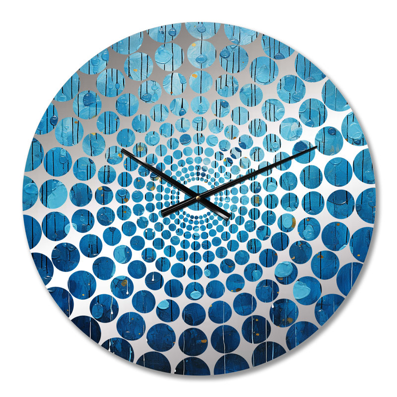 Trevaughn - Horloge murale formes abstraites, Médium