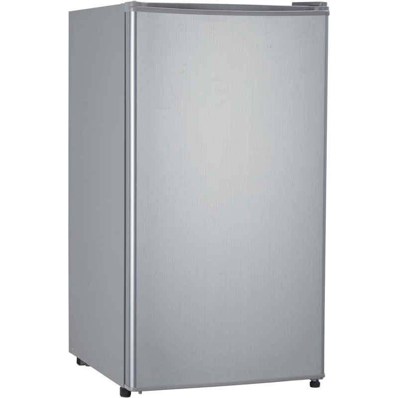 Mini Fridge with Freezer - 3.2 Cu.Ft, Adjustable Thermostat, Doors, Compact Design, Perfect for Bedroom, Apartment, and Office Use