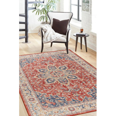 Caretta Chenille Oriental Indoor / Outdoor Rug