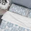 Blue/White Microfiber 3 Piece Duvet Cover Set-1809722689