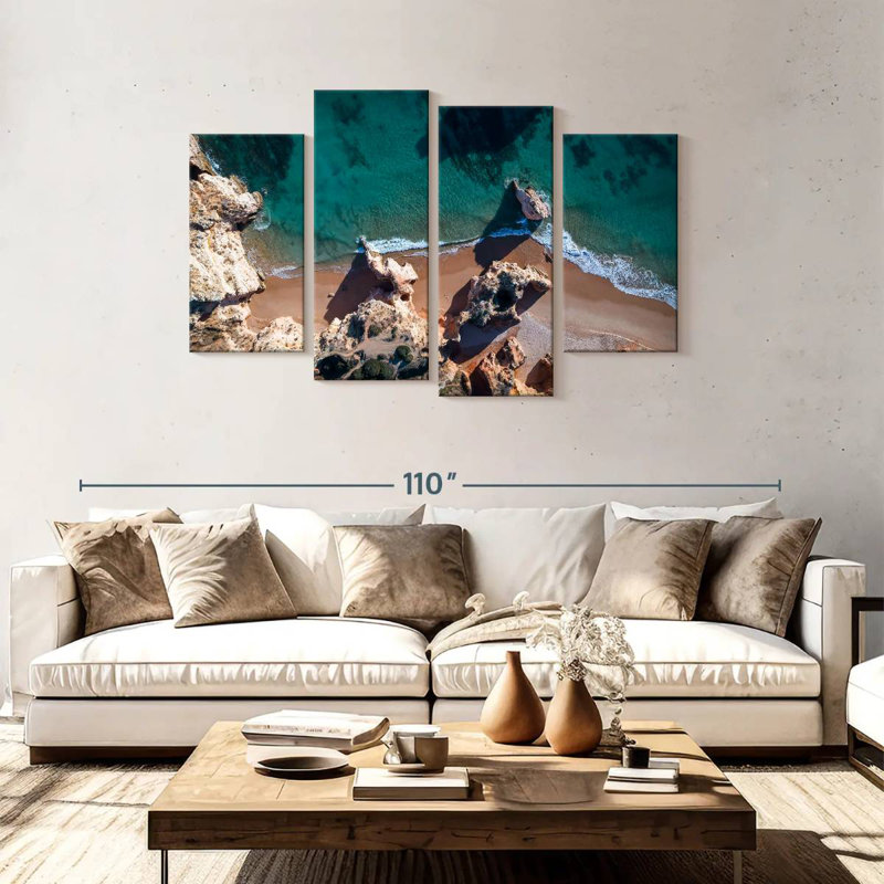 Prainha Beach Cliffs, H 48 po x l 75 po