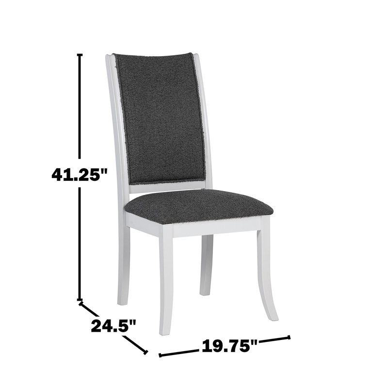 Set Of 2 Upholstered Dining Chairs(Only Dining Chairs)