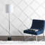Lampe sur pied traditionnelle 60,5 po Bivens