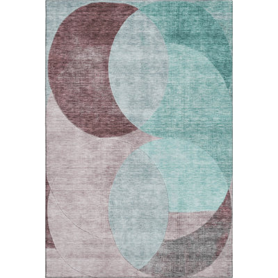 Premium Machine Washable Alves AMF1140 Geometric Rug