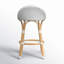 Tabouret de comptoir à dossier bas Ellie-1425699620
