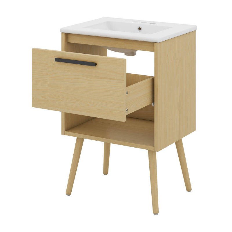 Ensemble de meuble-lavabo élégant et fonctionnel avec lavabo 24 po