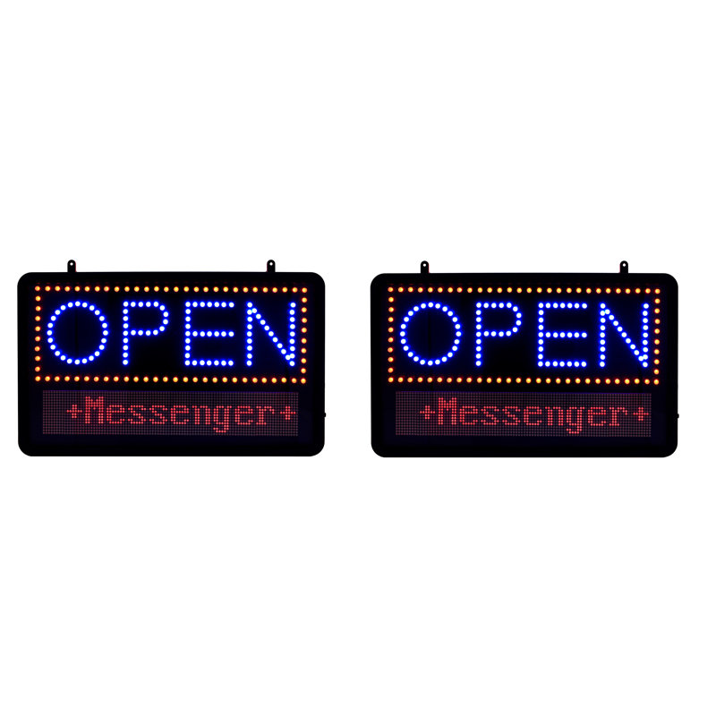 LED Programmable Message Board Open Sign